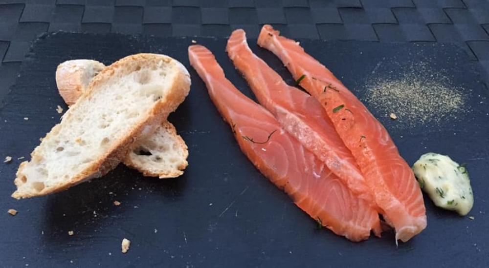Saumon gravlax