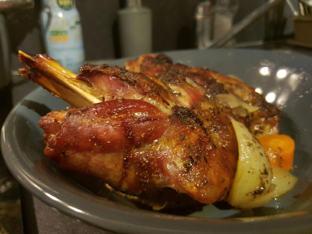 Epaule d'agneau confite