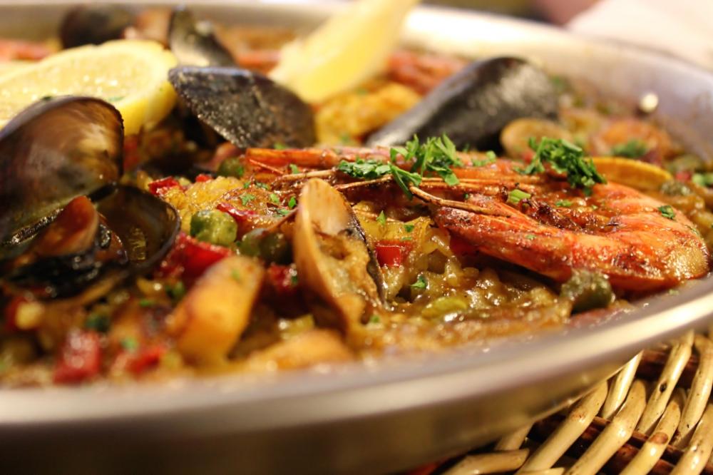 Paella mixte